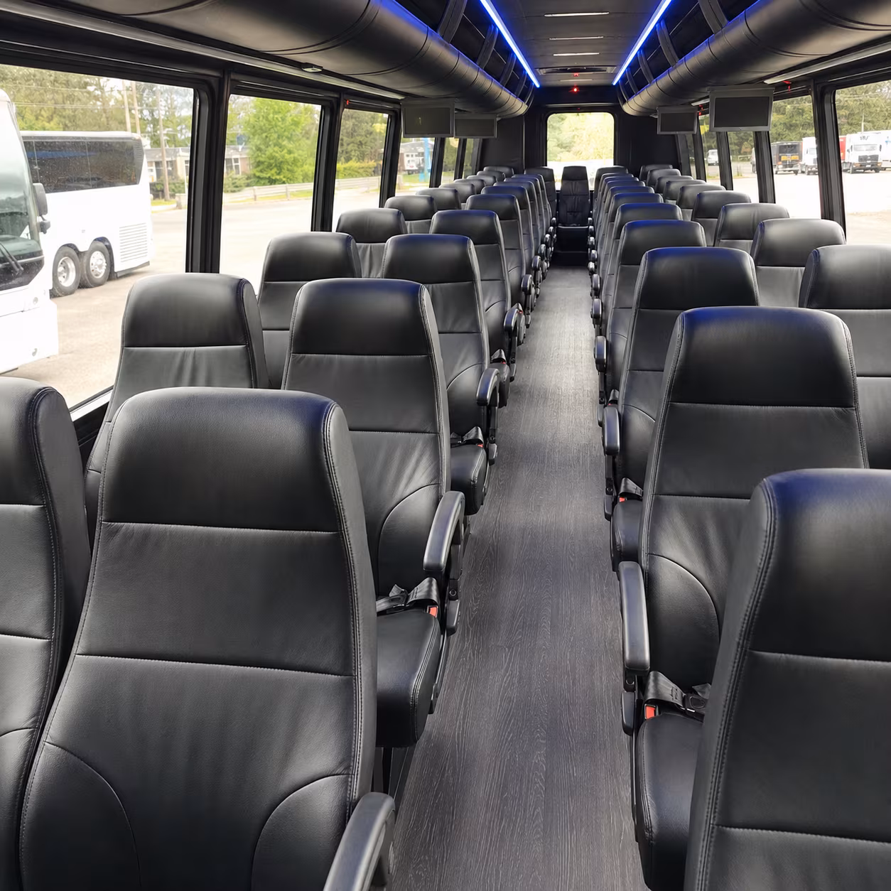 bridgeport airport transportation onboard seating