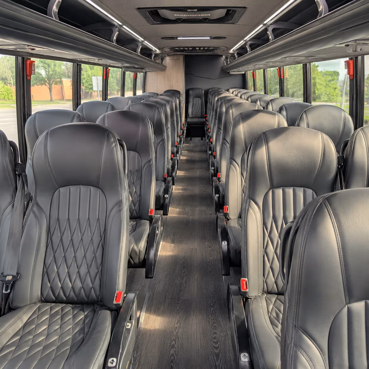 bridgeport private event transportation onboard seating