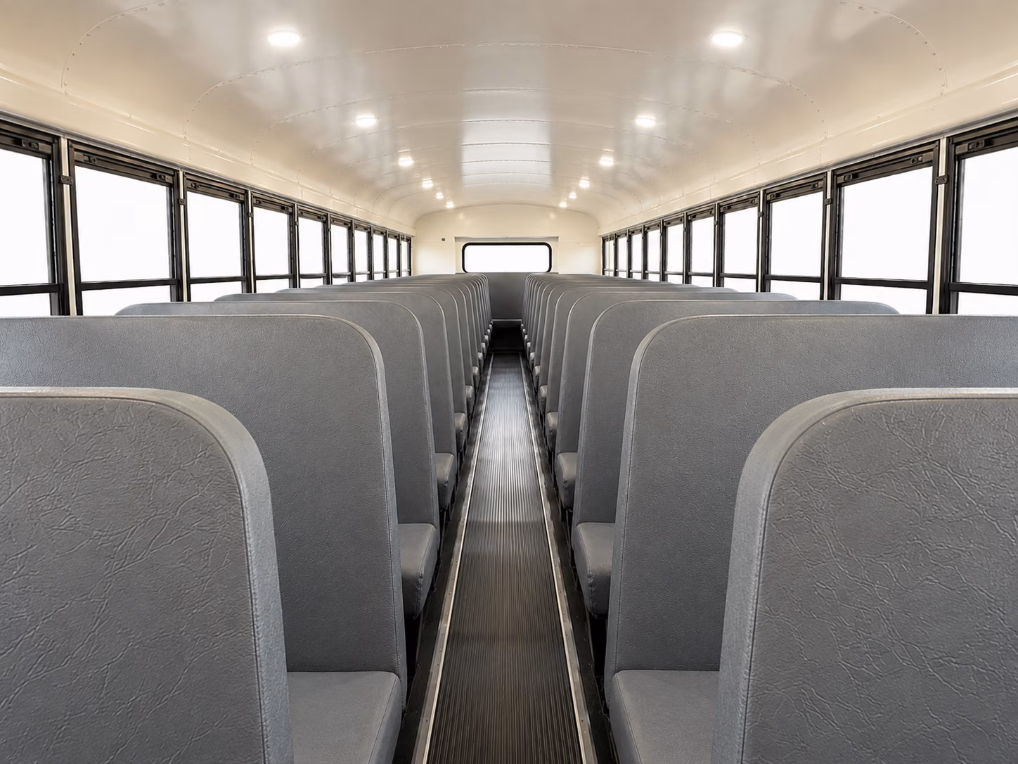 bridgeport school bus interior