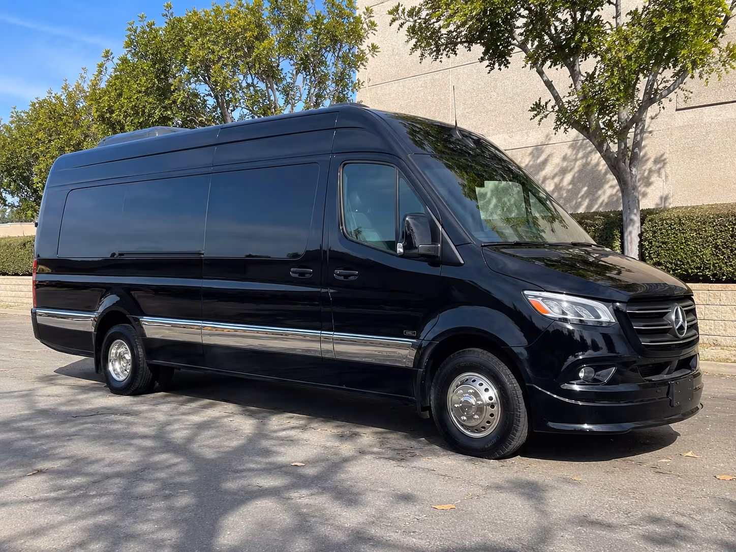 bridgeport sprinter van with driver